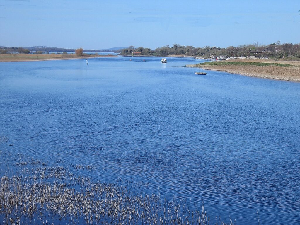 Lough Ree on a sunny day
