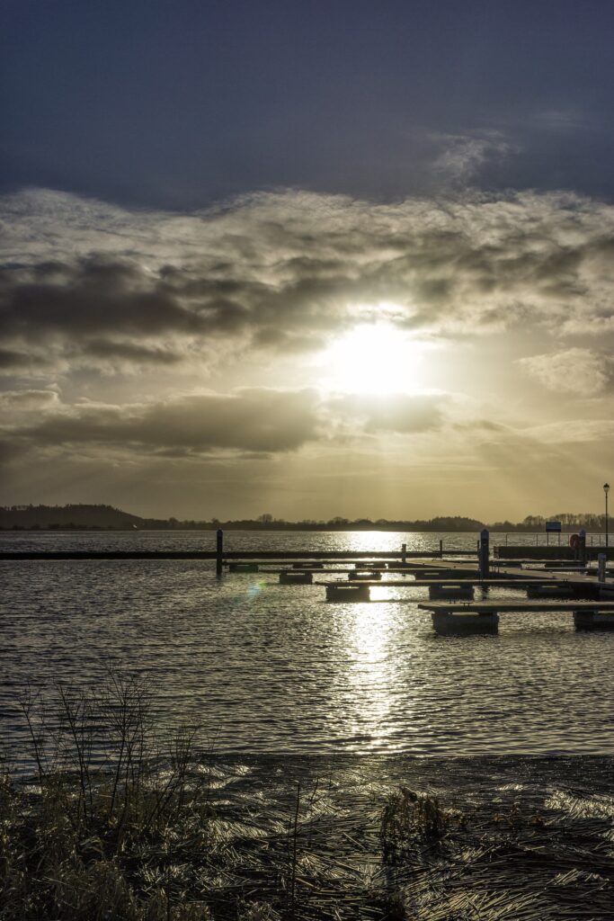 Sunset over Lough Ree from the Lanesborough shore